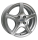 Alutec Grip 7x16 ET25 4x108 65,1 polar-silber