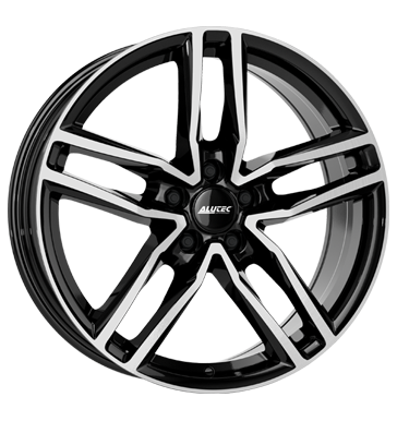 Alutec Ikenu 8x18 ET38 5x112 66,5 diamant-schwarz frontpoliert