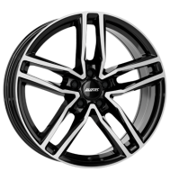 Alutec Ikenu 9x19 ET20 5x112 66,5 diamant-schwarz...