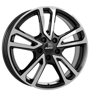Alutec Tormenta 7,5x17 ET52,5 5x108 63,4 diamant-schwarz frontpoliert
