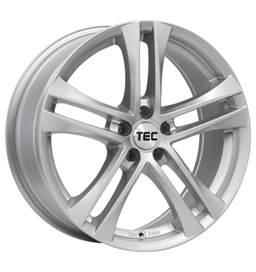 TEC Speedwheels AS4 7x16 ET38 5x112 72,5 brillant-silber