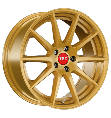 TEC Speedwheels GT 7 8,5x20 ET30 5x112 72,5 gold