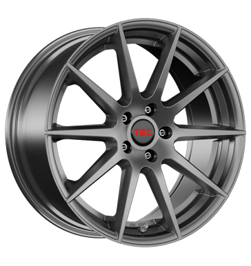 TEC Speedwheels GT 7 8,5x20 ET35 5x120 74,1 gun metal