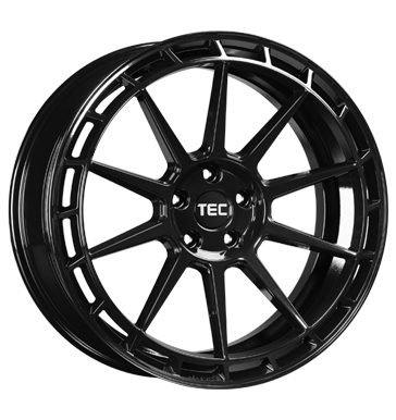 TEC Speedwheels GT 8 9x19 ET45 5x112 72,5 black-glossy