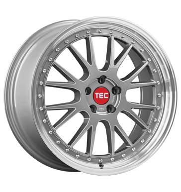 TEC Speedwheels GT Evo 8x18 ET45 5x112 72,5 titan-polished-lip