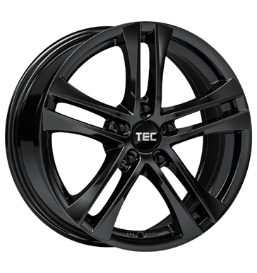 TEC Speedwheels AS4 7x16 ET45 5x114,3 72,5 schwarz-glanz