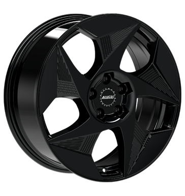 Alutec Solar 8x19 ET36 5x112 66,5 diamant-schwarz