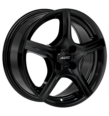 Alutec Grip 5,5x15 ET45 4x100 63,3 diamant-schwarz