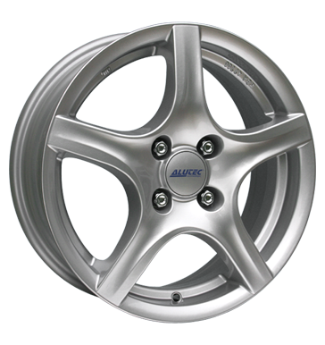 Alutec Grip 5,5x15 ET40 4x100 63,3 polar-silber
