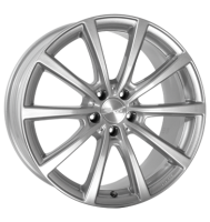 Brock B32 10,5x20 ET18 5x112 66,6 kristallsilber