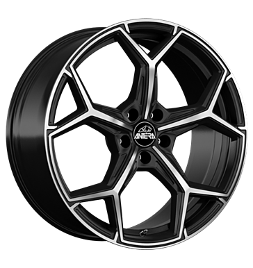 Antera A101 8,5x20 ET40 5x114,3 75 Piano Black Diamond