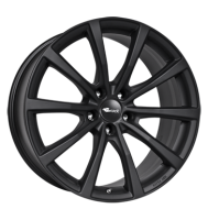 Brock B32 10,5x20 ET40 5x112 66,6 schwarz klar matt