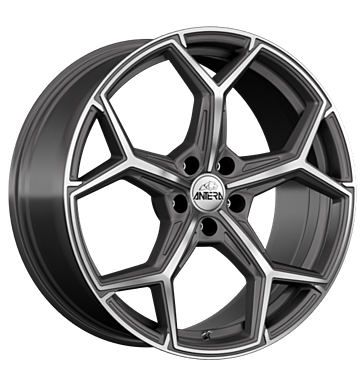 Antera A101 8,5x20 ET35 5x112 66,6 Moon Grey Diamond