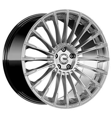 TEC Speedwheels GT 5 10,5x21 ET49 5x112 66,6 hyper silber