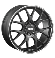 BBS CH-R 10x19 ET38 5x130 71,6 schwarz matt