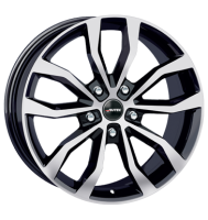 Autec Uteca 9x20 ET40 5x120 74,1 schwarz poliert