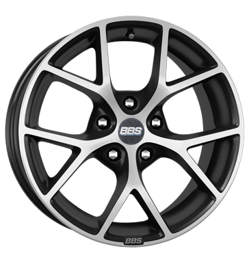 BBS SR 8x18 ET32 5x120 82 vulcano grau diamant-gedreht