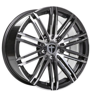 Tomason TN18 8x18 ET48 5x112 66,6 gun metal polish