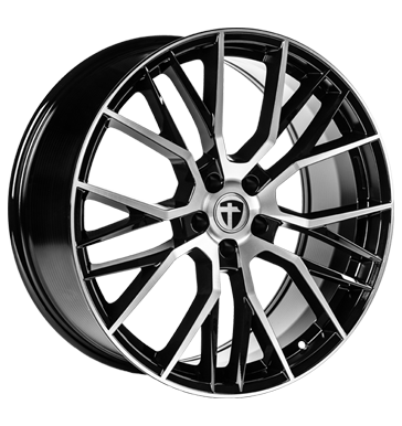 Tomason TN23 9,5x19 ET35 5x112 66,6 black diamond polished