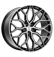 Vossen HF2 10,5x22 ET30 5x112 66,6 brushed gloss black