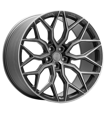 Vossen HF2 9x22 ET30 5x120 72,6 tinted matte gunmetal