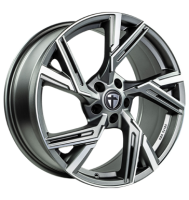 Tomason AR1 9x20 ET40 5x112 66,6 anthracite diamond polished