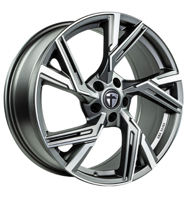 Tomason AR1 9x20 ET40 5x120 65,1 anthracite diamond polished