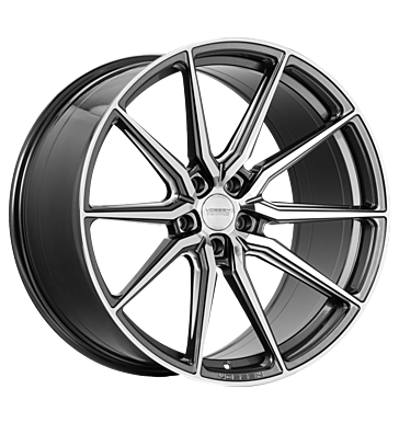 Vossen HF3 8,5x19 ET40 5x112 66,6 gloss graphite polished