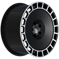 MONOBLOCK PL1 Deep Concave 10,0x20 5x120 ET33 Highgloss Black Polished Elements