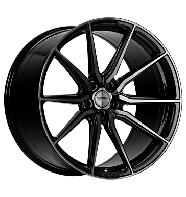 Vossen HF3 9x20 ET32 5x114,3 73,1 double tinted gloss black