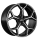 Antera A101 10,5x22 ET48 5x130 71,6 Piano Black Diamond