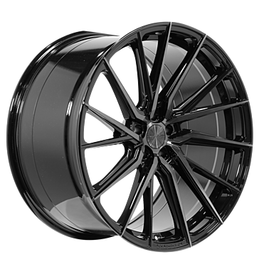 Vossen HF4T 9x20 ET35 5x120 72,6 double tinted gloss black