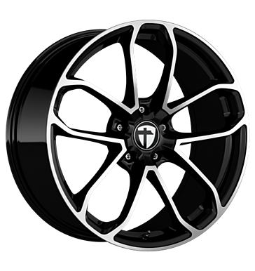 Tomason AR2 9,5x21 ET44 5x114,3 64,1 black polished
