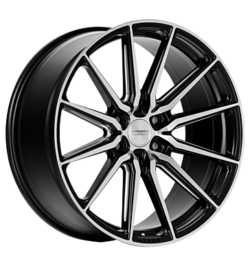 Vossen HF6.1 10x24 ET25 6x135 87,1 satin black machined