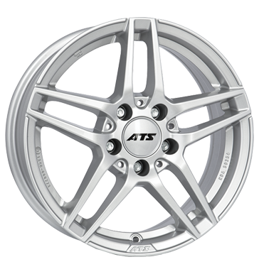 ATS Mizar 8,5x19 ET62 5x112 66,6 polar-silber