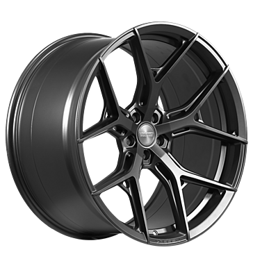 Vossen HF5 12x21 ET52 5x120 72,6 matte gunmetal
