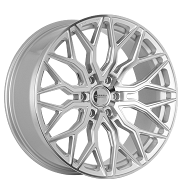 Vossen HF6.3 9,5x22 ET20 6x139,7 106,1 silver polished