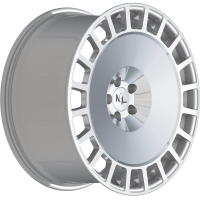 MONOBLOCK PL1 Deep Concave 10,5x20 5x112 ET25 Hyper Silver Polished Surface