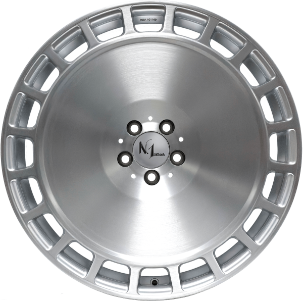 MONOBLOCK PL1 Deep Concave 10,5x20 5x112 ET25 Hyper Silver Brushed Surface