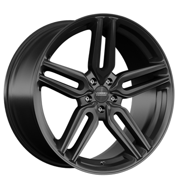 Vossen HF1 10,5x22 ET20 5x112 66,6 satin black