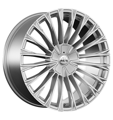 Antera A103 10,5x22 ET28 5x130 71,6 Silver Ice